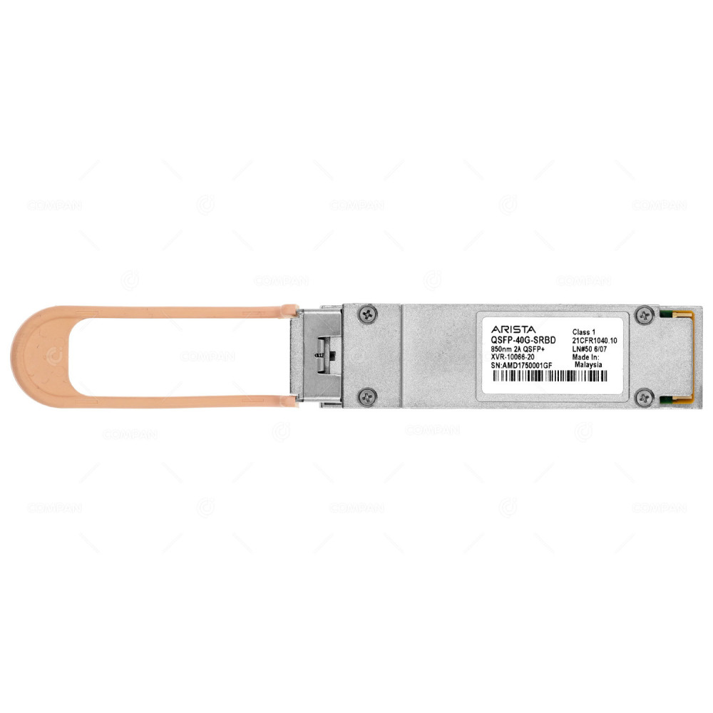 QSFP-40G-SRBD ARISTA TRANSCEIVER MODULE 40GBASE QSFP SR XVR-10066-20
